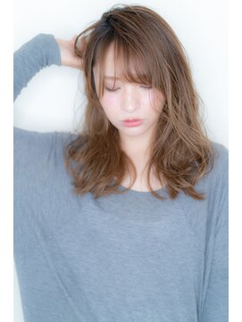 オラ ボーテ(Aura Beaute) 大人ガーリー チョコレート プリカール 愛されセミディ