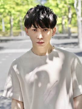 サンクス 品川港南(THK.) 爽やか下ろしバングショートツーブロック刈り上げ