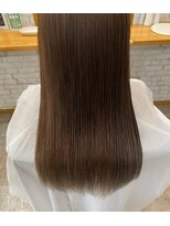 ヘアーデザインスリール(Hair Design THRIRE) 艶髪/髪質改善ストレート/ブラウンカラー