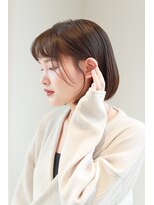 アリゲート ダイカンヤマ(Ari gate daikanyama)&nbsp;【Arigate山中】大人可愛い耳かけ前下がりボブ×小顔ショート