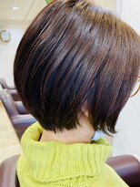 プラウドヘアー(Proud hair) 大人女性のひし形ショートボブ★