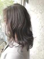 ウィクシー(wixy)&nbsp;柔らかく透ける　透明感グレージュ　【臼井綾佑】