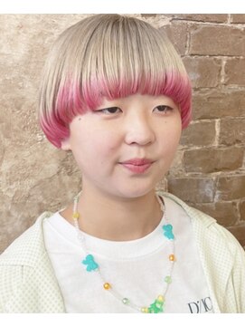 マギーヘア(magiy hair) マッシュピンク［magiyhair西部笑］