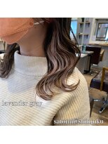 ワット 新宿店&nbsp;新宿髪質改善韓国インナーカラー学割U24レイヤーメンズ白髪染め