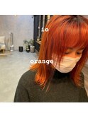 クリアオレンジカラー☆