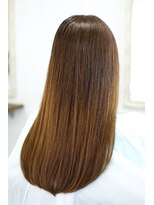 ヘアードクターナチュール(Hair Dr. nature)&nbsp;艶髪ロング×オレンジベージュ