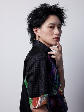 ジャックモアザン 新宿タカシマヤ店 スパイキーウルフ[新宿/新宿駅/白髪ぼかし]