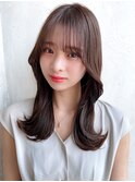 るなstyle くびれヘア シースルー前髪 20代30代40代