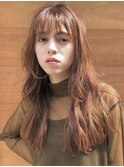 大人可愛いロングレイヤー/10代20代30代/オージュア/中目黒