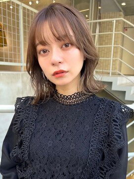 ヒート バイ アンカットラウンジ 渋谷(HEAT by UNCUT&LOUNGE) くびれボブ/外ハネボブ/切りっぱなしボブ/秋カラー［渋谷］