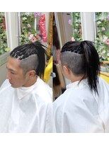 エクステ専門店ミキ 横浜店(MIKI)&nbsp;メンズエクステ編み込み♪爽やか系に大変身☆