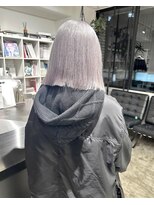 ディーカヘアーセンダイ(Di KA HAIR sendai)&nbsp;white/ホワイトカラー/ブリーチ/ハイトーン