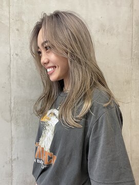 ソルトウォーター(SALT WATER) モードヘア　ミルクティー