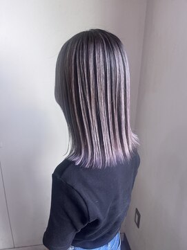 ドライブ(drive) グレーカラー　バレイヤージュ　ラベンダーカラー