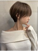 大人美人ショート/ショートカット/ショートボブ30代40代福岡天神