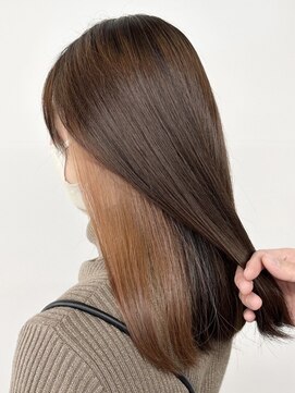 クローズ(cross-z) セクションカラーインナーカラーホワイトベージュ20代30代40代