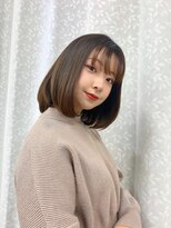 ブルームミルフィーユ(bloom millefeuille) ミディアムボブ