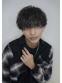 緩め波パーマ