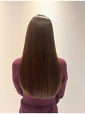 ULTOWAトリートメント×髪質改善ストレート
