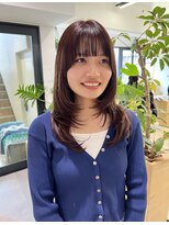 オーシャン(Ocean) 【OceanHair&Life田中愛梨】10代20代ブリーチなしレッドブラウン