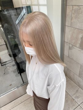 リゲル(rigel) ミルクティーベージュ×ブロンド