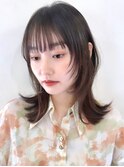 くびレイヤー/フレンチガーリー/ナチュラル[stylist竹田] 