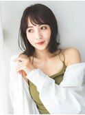 大人可愛いボブ