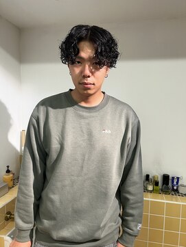 ネルケ 立川(nelke) メンズスパイラルパーマ/波巻パーマ/ツイストスパイラル