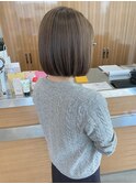 柔らか切りっぱなしボブ〇