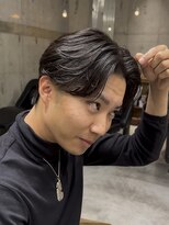 サップ 吹田店(Sup)&nbsp;センターパート/ニュアンスパーマ/カルマパーマ/韓国風パーマ