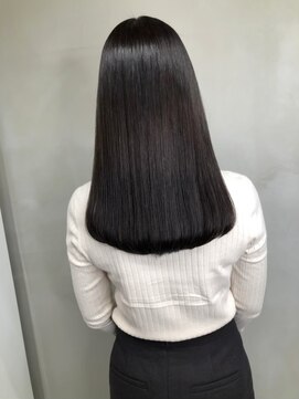 ジーナ 船橋(Zina) 髪質改善＊ロングレイヤーグレーベージュ＊美髪【Zina船橋】