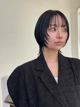 シュシュ 宜野湾店(chou chou) イメチェン/ホワイトブロンド/外ハネボブ/ワイドバング/宜野湾