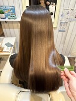 コージー リゾート バイ アンツ 茅ヶ崎駅前店(cozy resort by ANT'S)&nbsp;くびれヘア/アプリコットオレンジ/ハイライトカラー/茅ケ崎