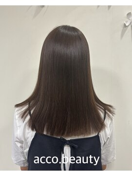 ヘアーアンドメイク アッコ(hair and make acco) ミディアム
