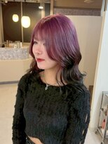 エトレ(etore)&nbsp;アンブレラカラー/パープルカラー/レイヤーロング