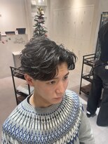 ボンドストーリーホワイト(BondStory White)&nbsp;メンズショートフェザーパーマ