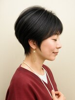 ヘアスタジオヘーフリヒ(HAIR STUDIO HoFLICH)&nbsp;浜松ショート/浜松ショートヘア/40代似合う髪型女性/髪質改善