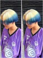 ローリン(Rolling)&nbsp;【KOBA】 10代/センターパート/ブリーチデザインカラー/天神大名