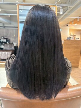 トリートメントカラー/髪質改善/艶髪/ストレート