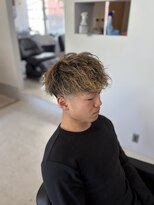ショウアミュゼ(Show Amuser) メッシュ+ツイストパーマ