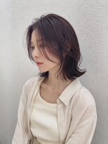 ワゴンバイアフロート(Wagon by afloat)&nbsp;くびれミディアム×レイヤーカット/ピンクブラウン20代30代池袋
