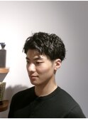 MEN’S/ニュアンスパーマ/ニュアンスウルフ/表参道駅
