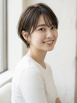 アイスバーグ ウェスト 清澄白河(eyesburg W/est) コンパクトショートカット丸みショートくびれショートボブひし形