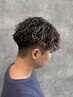 メンズカット＋お好きなパーマ＋ワンステップトリートメント￥10000