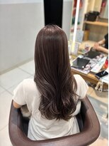 ロハスバイケンジ(LOHAS by KENJE) 暗髪コテ巻き風パーマで叶える♪ツヤ感たっぷりロングヘア◎