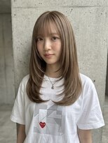 コージークルー(cozy creww)&nbsp;レイヤーカット/ミルクティーカラー/ロングレイヤー