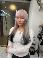 スワン サッポロ(SWAN sapporo)&nbsp;ルーツカラー　ホワイト　アンド　ブラック