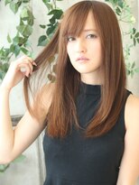 と和×美髪クリニック 巣鴨店 外国人風グラデーションカラー厚めバングで大人可愛いい