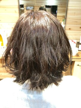 カシュカシュヘア(Cache-Cache hair) ワンレンボブをここまで変化させました