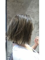 ヘアーアンドメイク ラブストラック(Hair&Make LOVESTRUCK) 切りっぱなしボブ